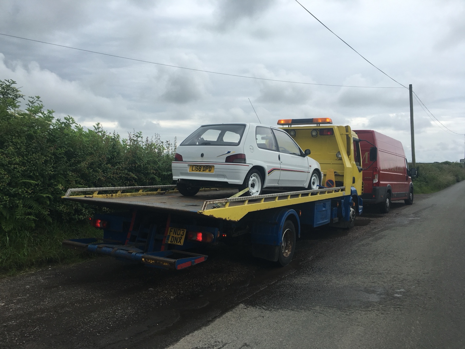 Peak Recovery South Wales recovery job