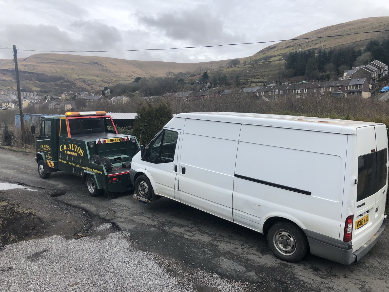 Peak Recovery South Wales recovery job