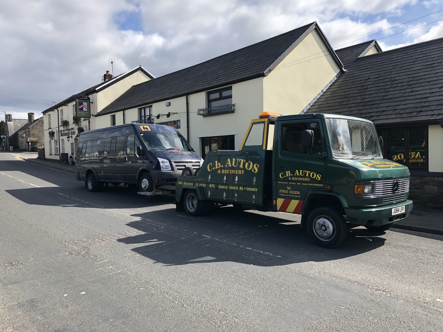 Peak Recovery South Wales recovery job